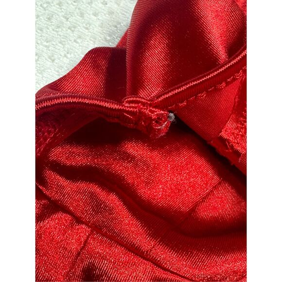 Princess Polly size 0 red satin corset style top *read notes* - Picture 9 of 12